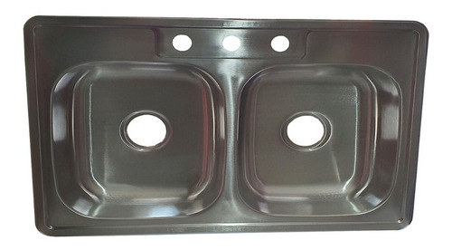 Tarja Doble De Acero Inox 84 X 56 X 13.5 Cm Calibre 23