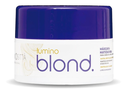 Máscara Matizadora Blond 250 Gr Home Care - Luminosittà