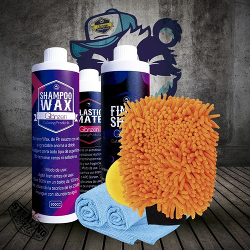 Glänzen Detailing Products | Kit Combo Lavado Intermedio #03