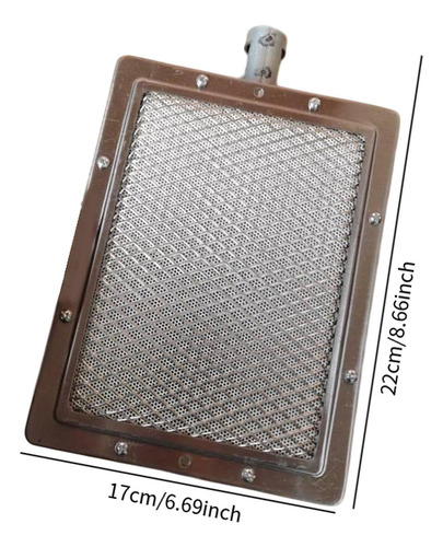Quemador De Gas Para Infrarrojos De Barbacoa 22cmx17cm