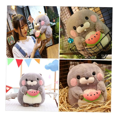 Presente De Boneca De Luxo Foodie Groundhog Para Crianças