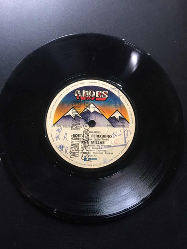 Vinilo Single René Millas