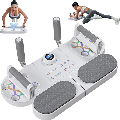 Barras Push Up Tabla Para Lagartijas Ajustable Cronometro