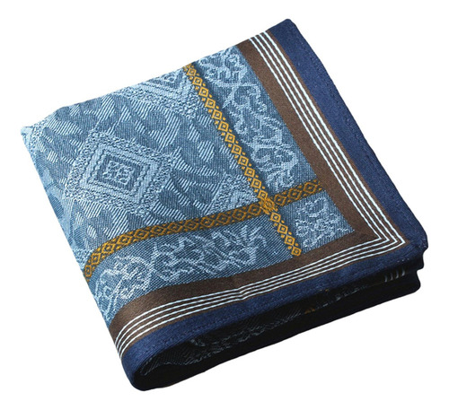 3x Pañuelos De Algodón Para Hombre Pañuelos Jacquard