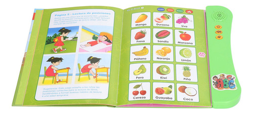 Libro De Sonidos Para Aprender Español, Lenguaje Electrónico