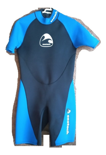 Traje De Buso Neopreno Seatech Azul Cielo Hombre