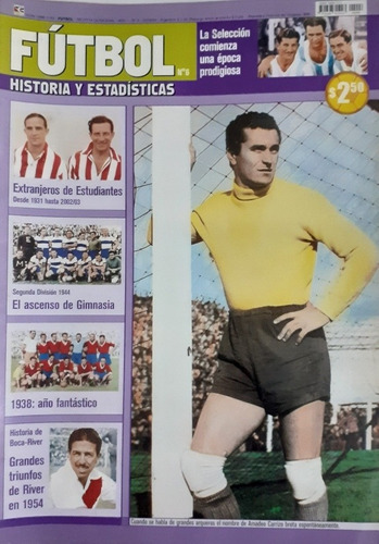 Fútbol Historia Y Estadisticas 6 Antonio Carrizo River