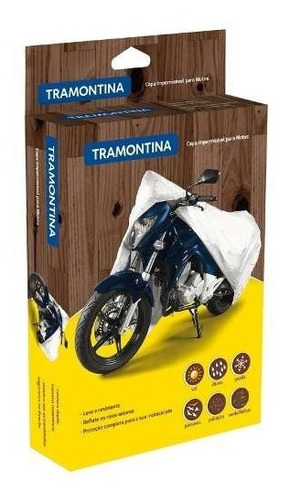 Capa Impermeavel Para Moto Tam. P Top Tramontina 43782001