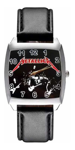 Reloj Hombre Importado Diseño Metallica