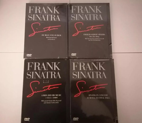 Frank Sinatra - 10 Dvd Y 4 Cd