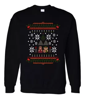 Sudadera Navidad Ugly Christmas Sweater Retro Gamer Zelda 02