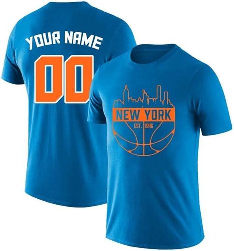 Camiseta New York Basket, Playera Knicks Orgullo