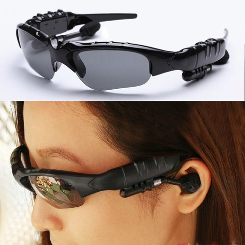 Gafas De Sol Bluetooth Manos Libres Micrófono + Estuche