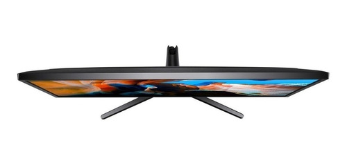 Monitor Samsung U32J590UQ led 31.5" azul oscuro y gris 100V/240V