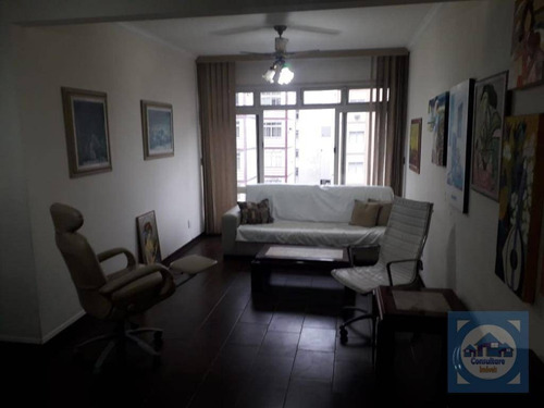 Imagem 2 de 21 de Apartamento Com 3 Dormitórios À Venda, 142 M² Por R$ 548.000,00 - Boqueirão - Santos/sp - Ap5399