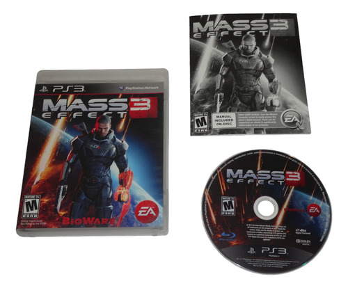 Mass Effect 3 - Playstation 3 Fisico (Usado)