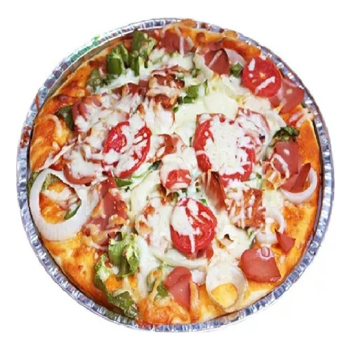 Prato De Aluminio Pizza 20cm Mello 100