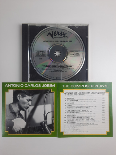 Cd Antonio Carlos Jobim The Composer Plays 1963 Raro Estandar (Usado)