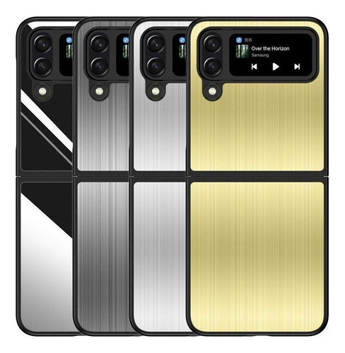 Caja De Acero Inoxidable Para Samsung Galaxy Zflip4/zfold4