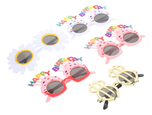 Funny Birthday Glasses Decorate 10 Pcs
