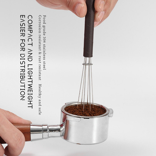 Aguja De Café Tamper Tipo De Aguja A Prueba De Marrón