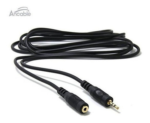 Ancable 2-pack 6 Pies 2.5mm Trs Estereo Macho A Hembra Cable
