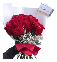 Comprar Ramo De Rosas - 25 Rosas Naturales - Flores A Domicilio