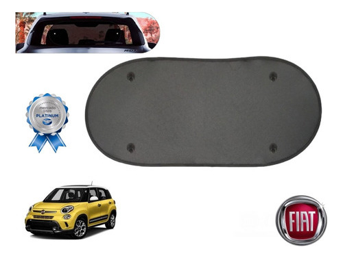 Cubresol Auto Parasol Medallon Trasero Fiat 500l 2015