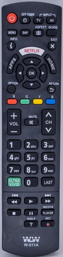Kit 20 Controle Panasonic Tv Lcd Led Smart Tv Netflix App