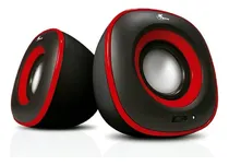 Comprar Parlantes Xtech Estéreo Multimedia 2.0 Rojo Xts-115rd