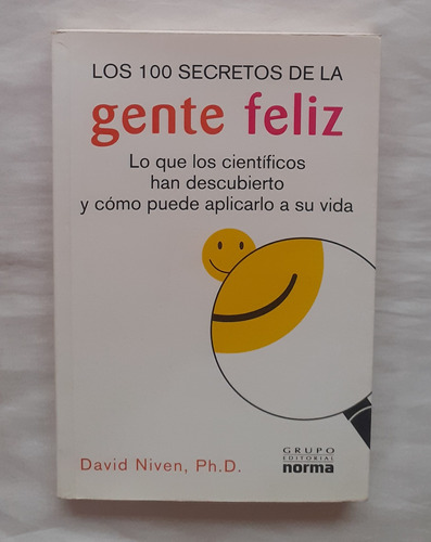 Los 100 Secretos De La Gente Feliz David Niven Libro Origina
