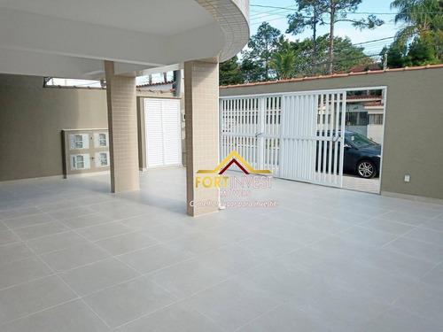 Casa Com 2 Dormitórios À Venda, 49 M² Por R$ 175.000,00 - Jardim Melvi - Praia Grande/sp - Ca0498