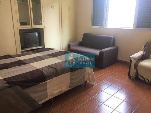 Kitnet Com 1 Dormitório À Venda, 40 M² Por R$ 130.000,00 - Canto Do Forte - Praia Grande/sp - Kn0031