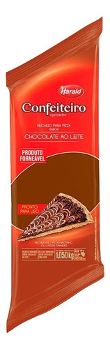 Recheio Forneável P/ Pizza Sabor Chocolate Ao Leite Harald