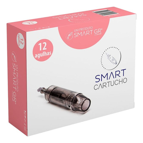 Smart K Cartucho Dermapen | Kit Com 10 Unidades - 12 Agulhas