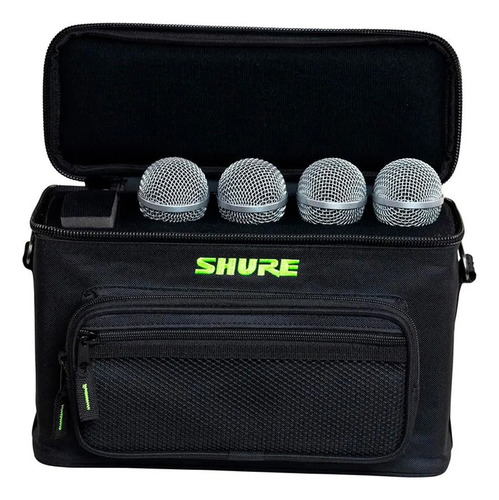 Shure By Gator - Bolsa Acolchada Para 4 Micrófonos Shure