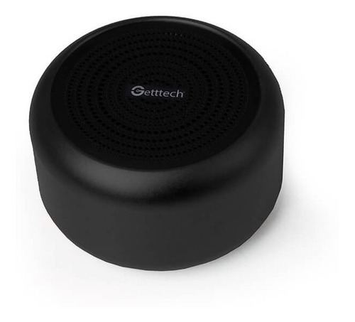 Getttech Bocina Portátil Melodic, Bluetooth 5.0, Inalámbrico, 3W, Negro