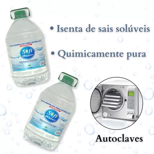 Agua Destilada (Desionizada) Apta para CPAP, Autoclave y mucho más