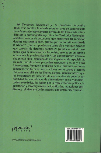 Diez Territorios Nacionales Y Catorce Provincias Argentina
