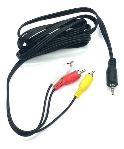 Cable Miniplug 4 Polos A 3 Rca 1,50 Mts - Belgrano