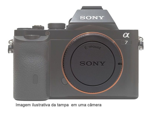 Tampa Do Corpo Sony Encaixe E-mount Nex Alpha Ver Descrição