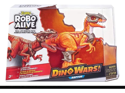 Dinosaurio Robo Alive ,dino Wars! Raptor 