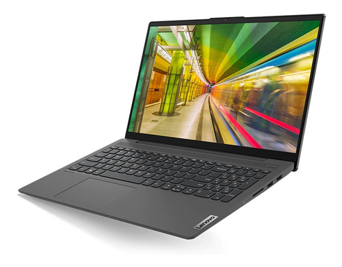 Imagen 1 de 2 de Notebook Lenovo IdeaPad 15ITL05  graphite gray 15.6", Intel Core i5 1135G7  16GB de RAM 256GB SSD, Intel Iris Xe Graphics G7 80EUs 1920x1080px Windows 10 Home
