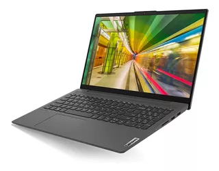 Laptop Lenovo IdeaPad 15ITL05 graphite gray 15.6", Intel Core i7 1165G7 8GB de RAM 512GB SSD, Intel Iris Xe Graphics G7 96EUs 1920x1080px Windows 11 Home