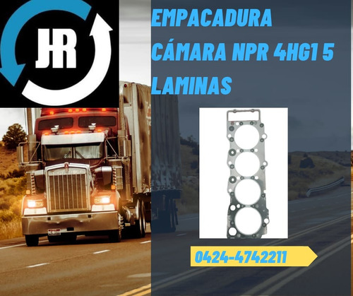 Empacadura Camara Npr 4hg1 5 Laminas