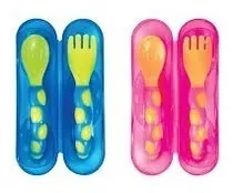 Comprar Set De Cubiertos Sassy Con Estuche Bebes Niños