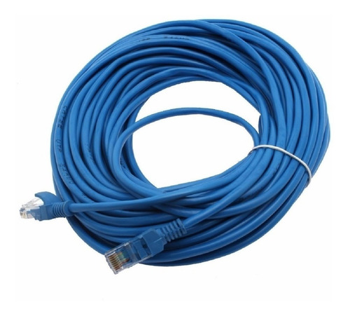 Cable De Red 20 Metros Armado Utp Cat.5e Rj45 Módem Smart Tv