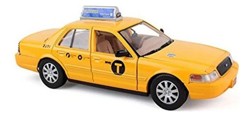 Nueva York Taxi 1/24 Fundido A Presión
