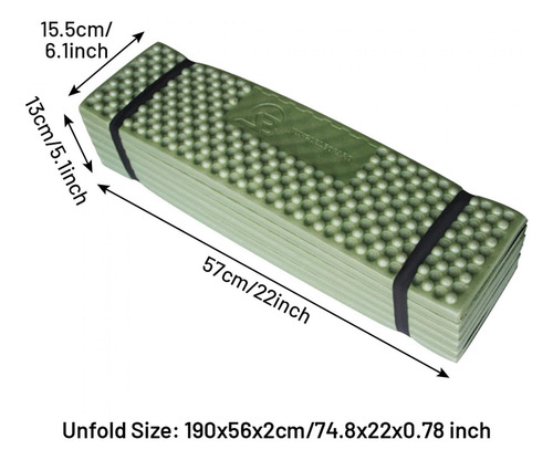 Colchoneta Impermeable Para Colchoneta Verde Del Ejército