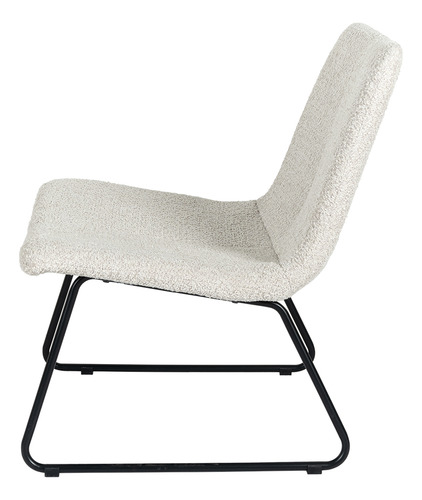 Silla Color Beige Moderna Sala Estudio Oficina Minimalista Beige Tapiz Canasta